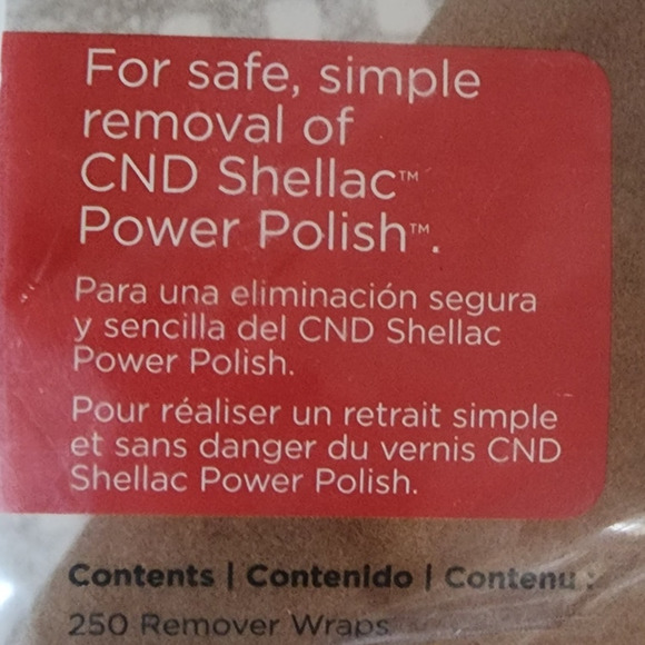 CND Foil Remover Wraps - 250 Count - Picture 5 of 10